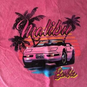Barbie Hot Pink Logo Tee
